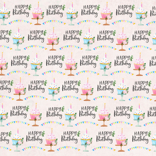 25 Pack - Memory Place Time To Celebrate Double-Sided Paper 12"X12"-Time To Celebrate #1 - 5A003778-1H887