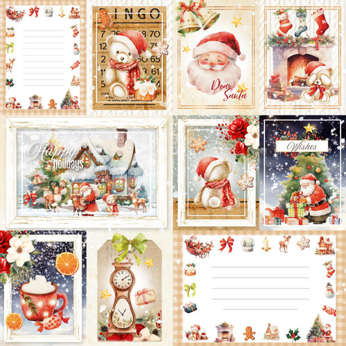 25 Pack - Memory Place Double-Sided Paper 12"X12"-Joy - 5A003786-1H88L