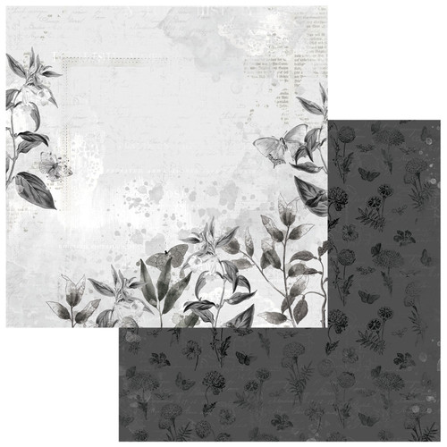 20 Pack - Color Swatch: Charcoal Double-Sided Cardstock 12"X12"-#1 - CCS12-27389 - 786724927389