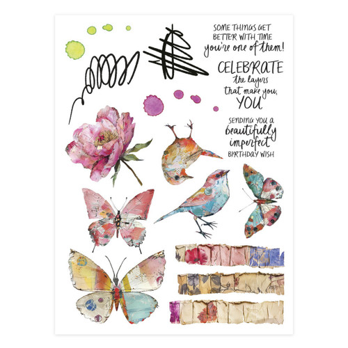 Spellbinders Rub-On Sheets-Beautifully Imperfect - 5A003CYY-1H976 Spellbinders Rub-On Sheets-Beautifully Imperfect - 5A003CYY-1H976