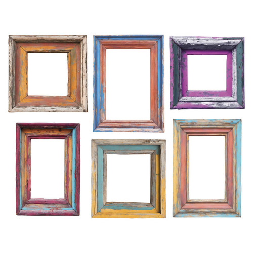 Spellbinders Chipboard Frames - 6 pc-Beautifully Imperfect - 5A003CZK-1H97B
