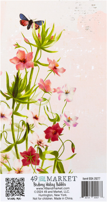 3 Pack - 49 And Market Birdsong Stickers-Wishing Bubbles - 5A002C0V-1GFLF