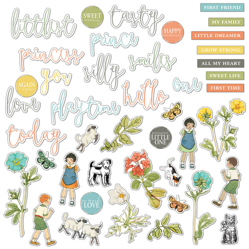 3 Pack - 49 And Market Chipboard Set-Toddler Time - 5A002J1L-1GKLK