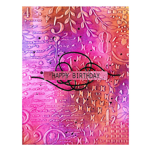 Spellbinders 3D Embossing Folder-Beautifully Imperfect, Distress Mix - 5A003CZQ-1H97L Spellbinders 3D Embossing Folder-Beautifully Imperfect, Distress Mix - 5A003CZQ-1H97L