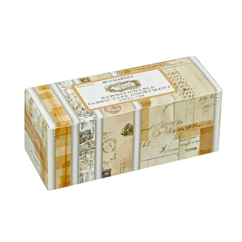 49 And Market Fabric Tape Assortment 4/Rolls-Vintage Bits Essential - C38152 - 752505138152