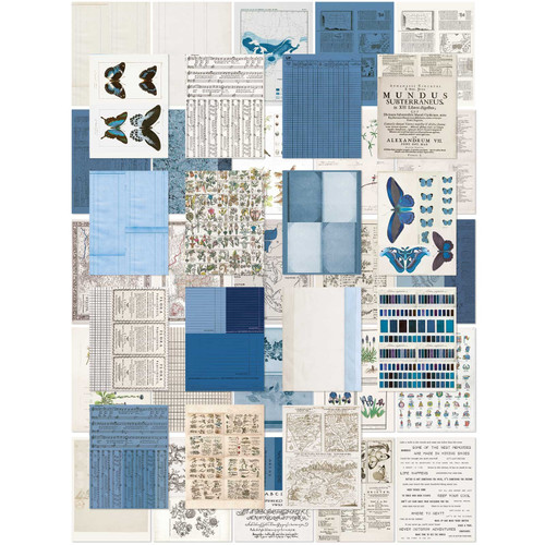 49 And Market Collage Sheets 6"X8" 40/Pkg-Color Swatch: Inkwell - CSI40971 49 And Market Collage Sheets 6"X8" 40/Pkg-Color Swatch: Inkwell - CSI40971
