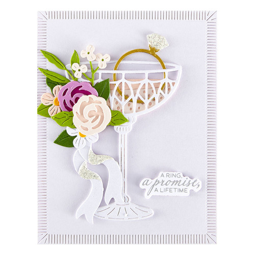 Spellbinders Linear Touch Rectangles and Tag Etched Dies-Happier Hour - 5A003CZZ-1H977