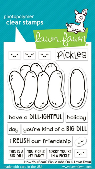 Lawn Fawn Add-On Stamps-How you Bean? Pickle - 5A0039G2-1H8PH - 783385670616