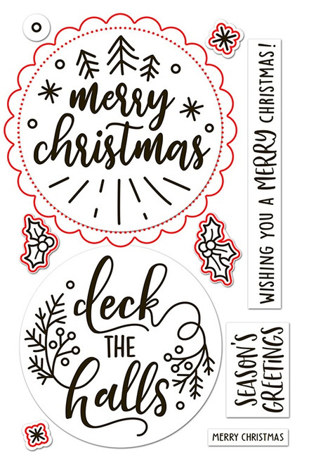 Lawn Cuts Custom Craft Die-Big Messages: Christmas - 5A0039H1-1H8PF