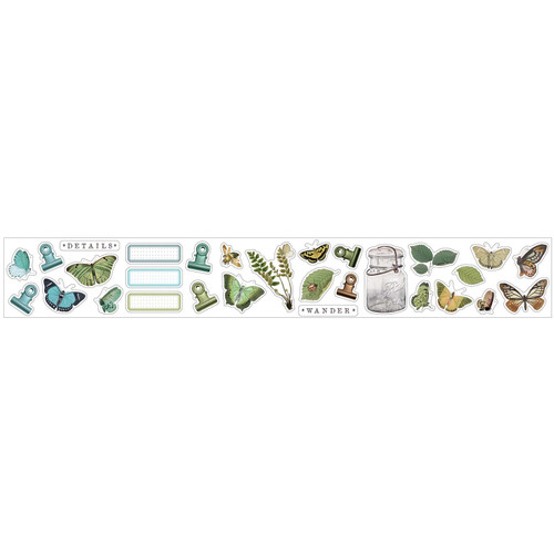 49 And Market Washi Sticker Roll-Nature Study Wings - NS23237
