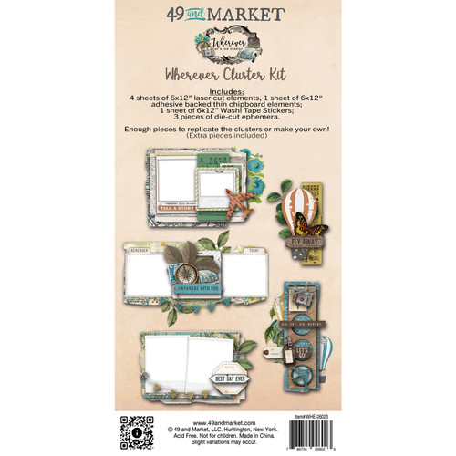 49 And Market Cluster Kit-Wherever - WHE26023 - 786724926023