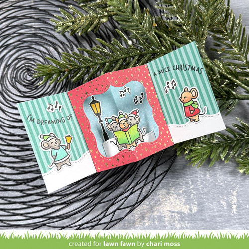 Lawn Cuts Custom Craft Add-On Dies-Center Picture Window Card Holiday - 5A0039GQ-1H8PQ