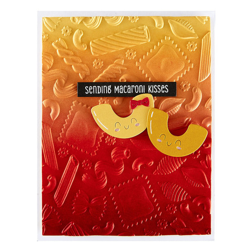 Spellbinders 3D Embossing Folder-Buon Appetito, Al Dente - 5A003D00-1H97Q