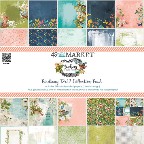 49 & Market Collection Pack 12"X12"-Birdsong - 5A002C1Z-1GFLB - 786724929284