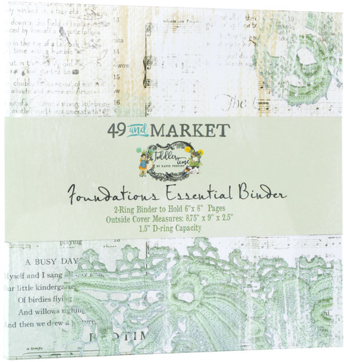 49 And Market Foundations Binder-Toddler Time Mint - 5A002CWX-1GGD6 - 786724930143