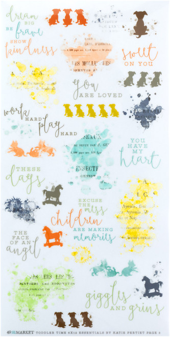 49 And Market Rub-On Transfer Set-Toddler Time Essentials - 5A002J23-1GKM0