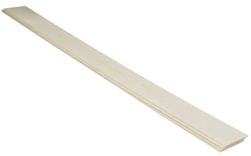 10 Pack - Midwest Products Basswood Sheet 36"-1/16"X4" - B5002