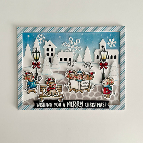 Lawn Clippings Stencil-Cobblestone - 5A0039GL-1H8QF