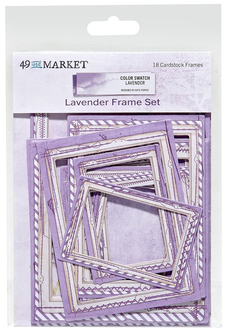 3 Pack - Color Swatch: Lavender Frame Set-18/Pkg - CSL41466 - 752505141466