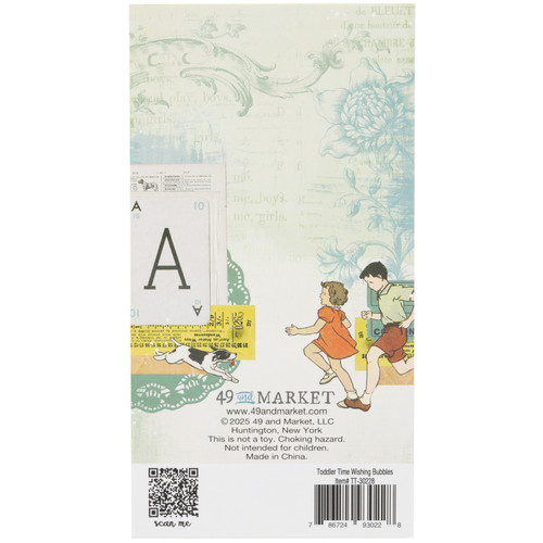 3 Pack - 49 And Market Toddler Time Epoxy Stickers-Wishing Bubble - 5A002J35-1GKMC