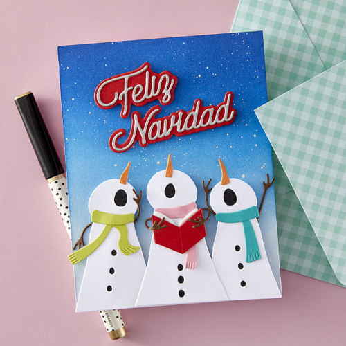 Spellbinders Etched Dies-International Holiday Sentiments,Spanish - 5A003CZC-1H96P