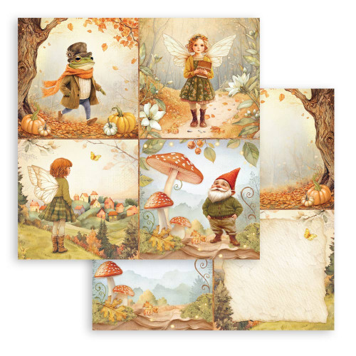 10 Pack - Stamperia Whispering Woods Double-Sided Cardstock 12"x12"-4 cards - 5A003744-1H86M - 5993110046806 10 Pack - Stamperia Whispering Woods Double-Sided Cardstock 12"x12"-4 cards - 5A003744-1H86M - 5993110046806