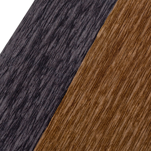 3 Pack - DCWV Fine Petal Paper -Brown & Black - 5A002PSJ-1GR5P