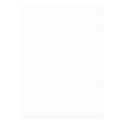 Tru-Ray Construction Paper 76lbs. White-9"X12", 50 Sheets - 5A0035HY-1H6SR