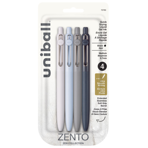 Uni-Ball Zento, 0.7mm, Macrame 4CT-Black - 5A0039DG-1H8KK - 030246709153