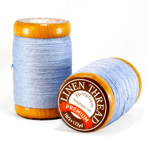Hemptique Flax Linen Thread 0.6MM-Denim - 5A003CLQ-1H8XN - 602581055730