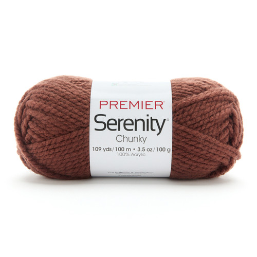 Premier Serenity Chunky Yarn-Coffee - 700-1H98C - 840166865125