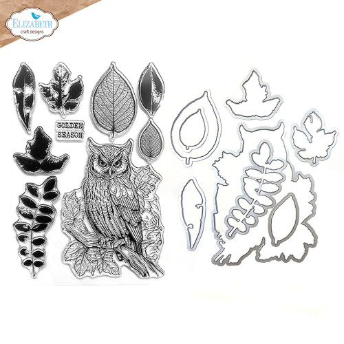 Elizabeth Craft Stamp And Die Set-Golden Season - 5A003CLD-1H8WW - 741527318383 Elizabeth Craft Stamp And Die Set-Golden Season - 5A003CLD-1H8WW - 741527318383