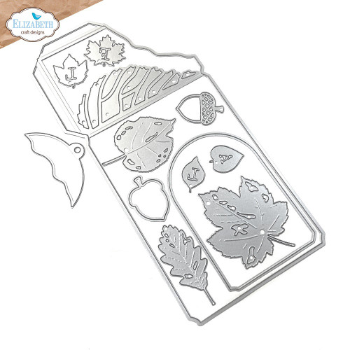 Elizabeth Craft Metal Die-Fall Leaves - 5A003CLM-1H8WY - 741527318345