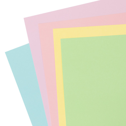 Colorbok 66.5lb Smooth Cardstock 12"X12" 30/Pkg-Pastel, 5 Colors/6 Each - 61195C Colorbok 66.5lb Smooth Cardstock 12"X12" 30/Pkg-Pastel, 5 Colors/6 Each - 61195C