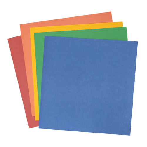 Colorbok 78lb Smooth Cardstock 12"X12" 30/Pkg-Primary, 5 Colors/6 Each - 68207B