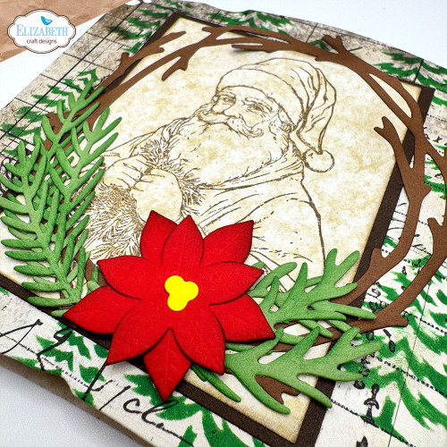 Elizabeth Craft Clear Stamps-Santa - 5A003CLH-1H8X3 Elizabeth Craft Clear Stamps-Santa - 5A003CLH-1H8X3