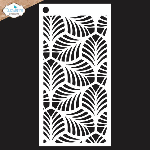 Elizabeth Craft Stencils 4/Pkg-Journal Nine - 5A003CLN-1H8X0