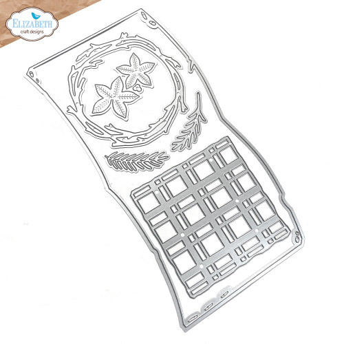 Elizabeth Craft Metal Die-Book Of Christmas Square - 5A003CLL-1H8X4 - 741527318338