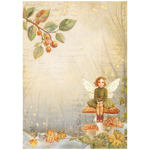 6 Pack - Stamperia Whispering Woods Rice Paper Sheet A4-Fairy - 5A003751-1H863 - 5993110046837