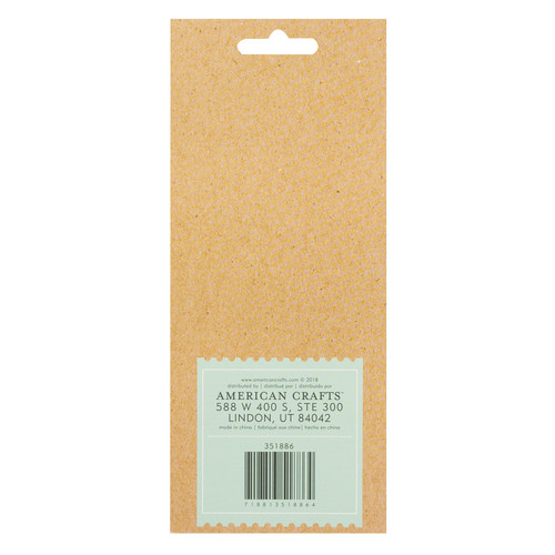 American Crafts Paper Clips 8/Pkg-Gold Silver Tassels - 5A002NFN-1GPRC