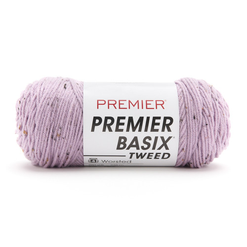 Premier Basix Tweed Yarn-Thistle Tweed - 2003-1H986 - 840166865927