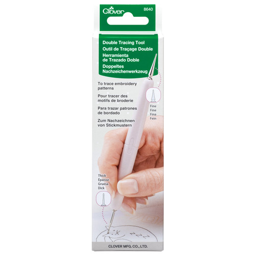 Clover Double Tracing Tool-Fine & Thick Tips - 5A003DBW-1H9LH - 051221786402