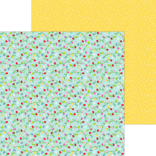 25 Pack - Doodlebug Oh What Fun Double-Sided Cardstock 12"X12"-Twinkle Time - 5A003D7V-1H9J5 - 842715089945