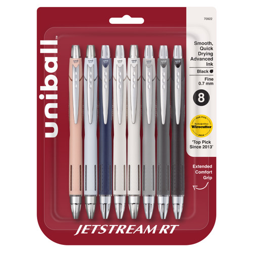 Uni-Ball JETSTREAM RT 0.7 8CT-Black - 5A0039DH-1H8KN - 030246709221