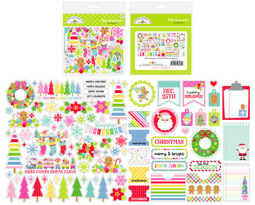Doodlebug Odds & Ends Die-Cuts-Bits & Pieces - 5A003D7L-1H9HQ - 842715089822