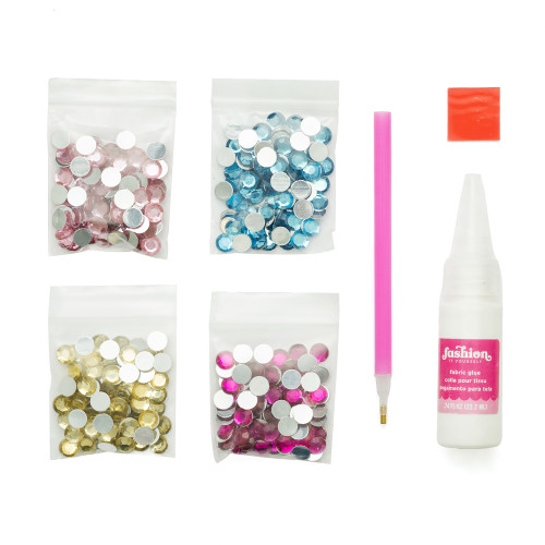 3 Pack - Damask Love Fashion It Yourself -Rhinestone Kit - 5A002NHB-1GPZN