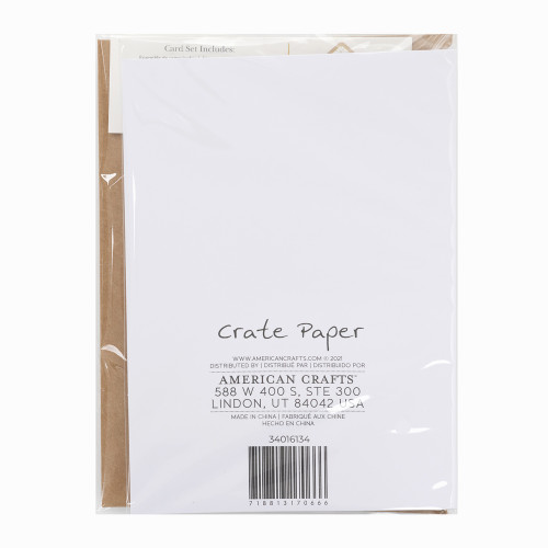 3 Pack - American Crafts Greeting Card W/Envelope-Cheers - 5A002NCK-1GPSS