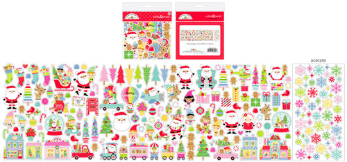 Doodlebug Odds & Ends Die-Cuts-Oh What Fun - 5A003D7X-1H9HM - 842715089808