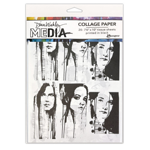 Dina Wakley MEdia Collage Paper-Photo Transfers - 5A003D0X-1H998 - 789541085966