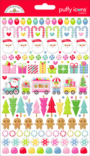 Doodlebug Puffy Stickers-Icons - 5A003D9G-1H9HX - 842715089662